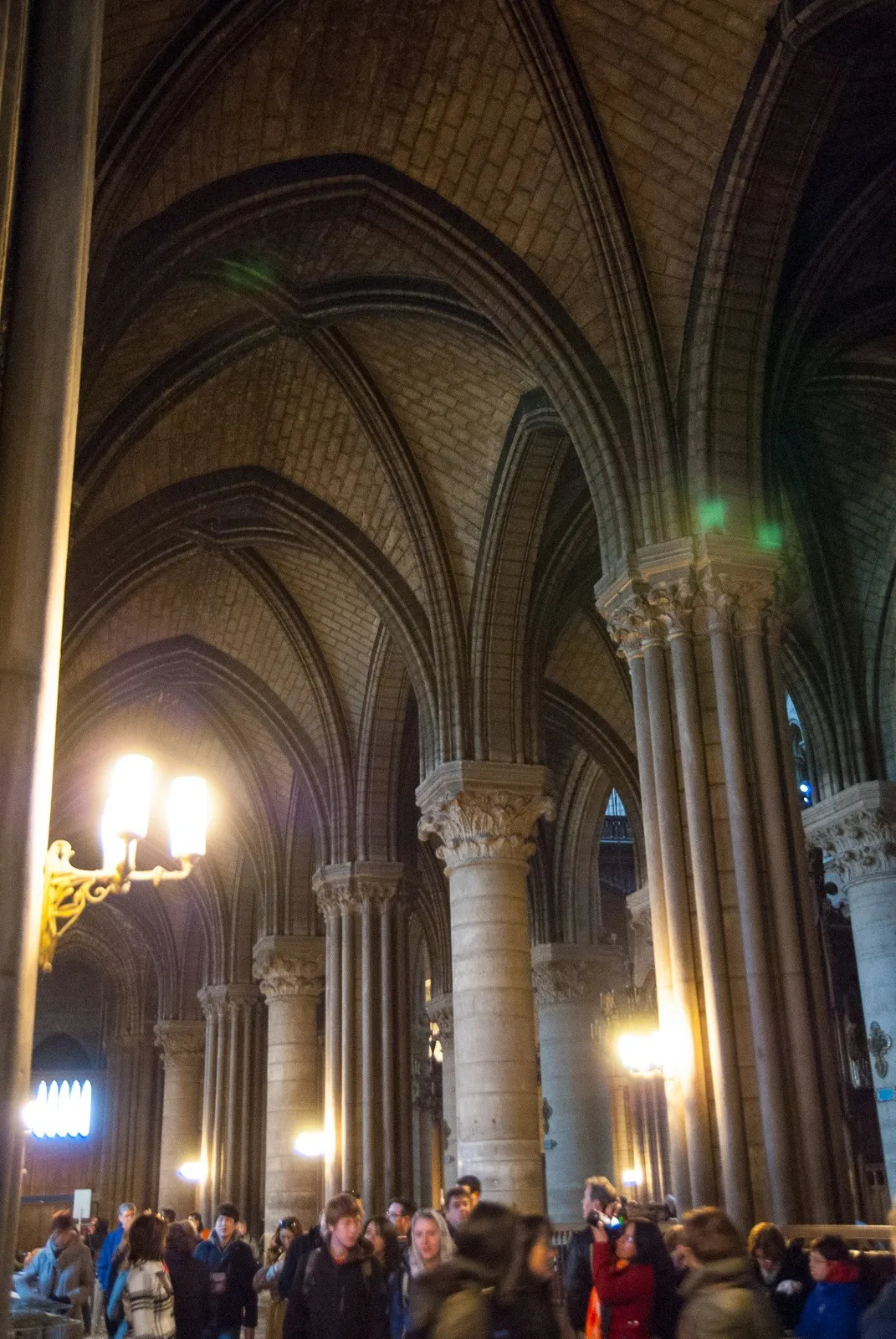 Своды Notre-Dame