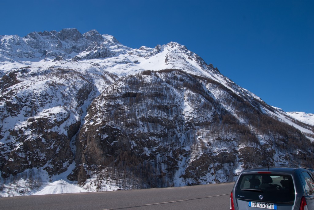 Альпы по дороге во Францию