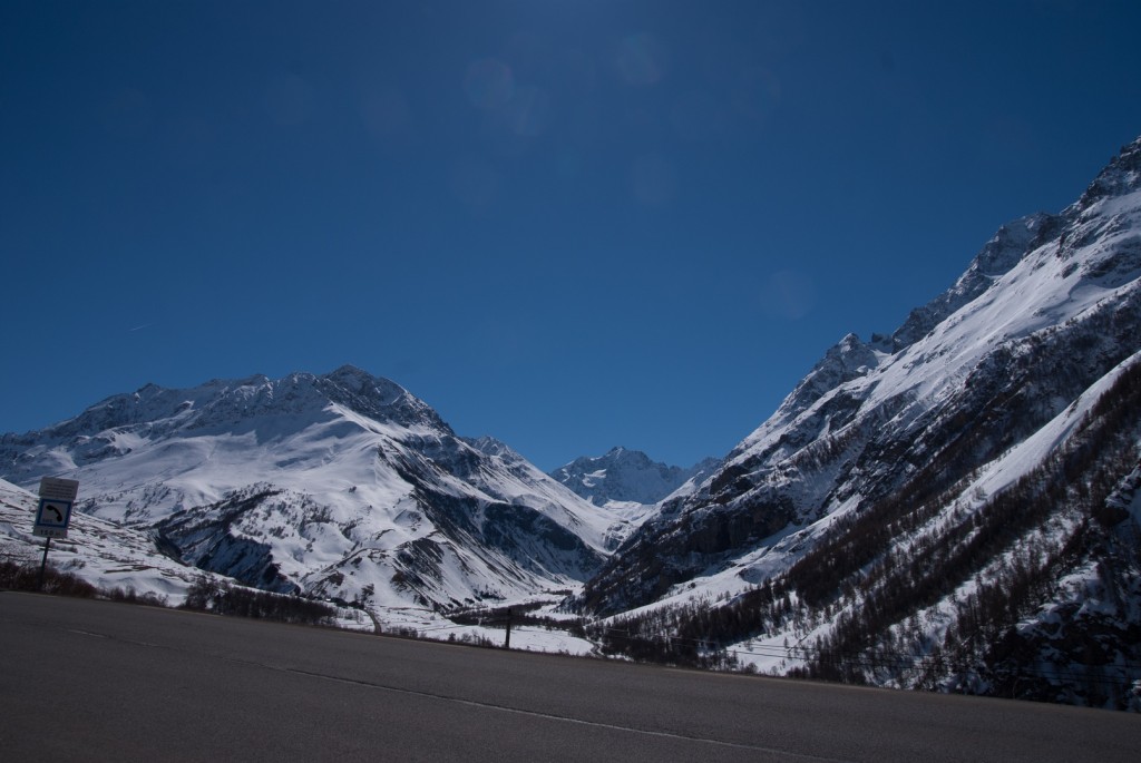 Альпы по дороге во Францию